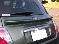 TEZZO duck tail spoiler for Fiat500 Series (15.01.31)