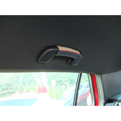 Photo2: Vallelunga assist grip made from real leather for Golf VII GTI (15.01.31 update）