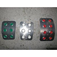 TEZZO Non-slip pedal mat (3 pieces) for Alfa Romeo Giulietta