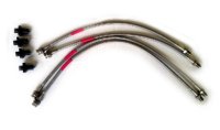 TEZZO original brake hose covered by stainless steel mesh for Giulietta
