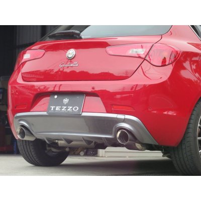 Photo1: TEZZO rear Diffuser for Alfa Romeo Giulietta