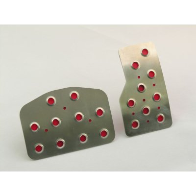 Photo1: TEZZO Non-slip pedal mat (2 pieces) for Alfa Romeo 159/Brera/Spider