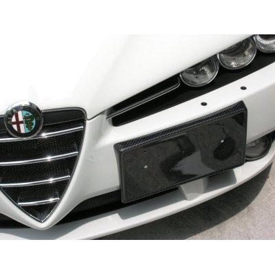 Photo4: TEZZO carbon number plate for Alfa Romeo Brera/spider