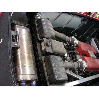 Photo3: EZZO F-Titanium lightweight muffler for Ferrari 360modena）
