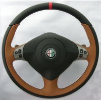 Vallelunga by TEZZO Steering wheel made from real leather 【Nardò】