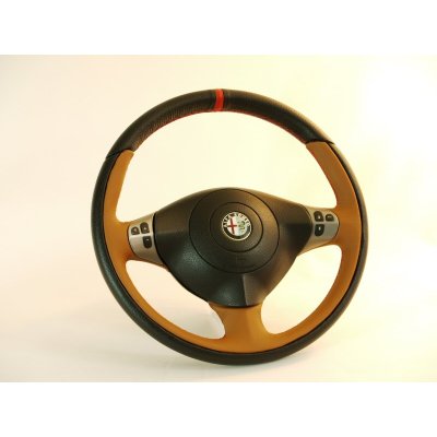 Photo2: Vallelunga by TEZZO Steering wheel made from real leather 【Nardò】