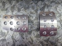 TEZZO Non-slip pedal mat (2 pieces) for Abarth500