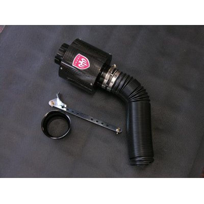 Photo1: TEZZO carbon air intake system for Abarth500/595 red carbon