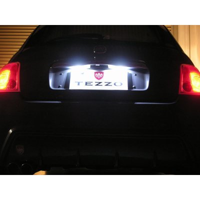 Photo1: TEZZO BASE LED license plate light for Abarth500 series
