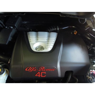 Photo2: 【Developing】Alfa Romeo 4c carbon engine cover by TEZZO