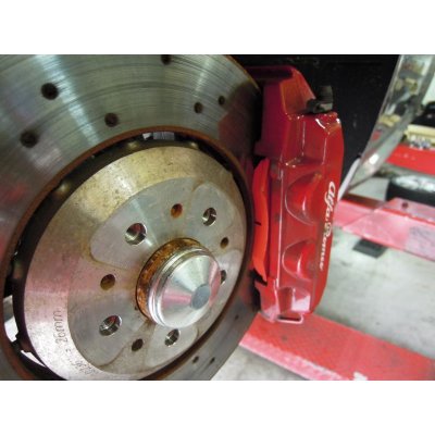 Photo3: TEZZO BD system pad - brake force distribution system brake pad for Alfa Romeo 4c