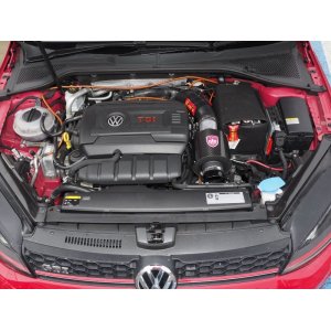 Photo: TEZZO carbon air intake system Ver.2 red carbon for VW Golf VII GTI