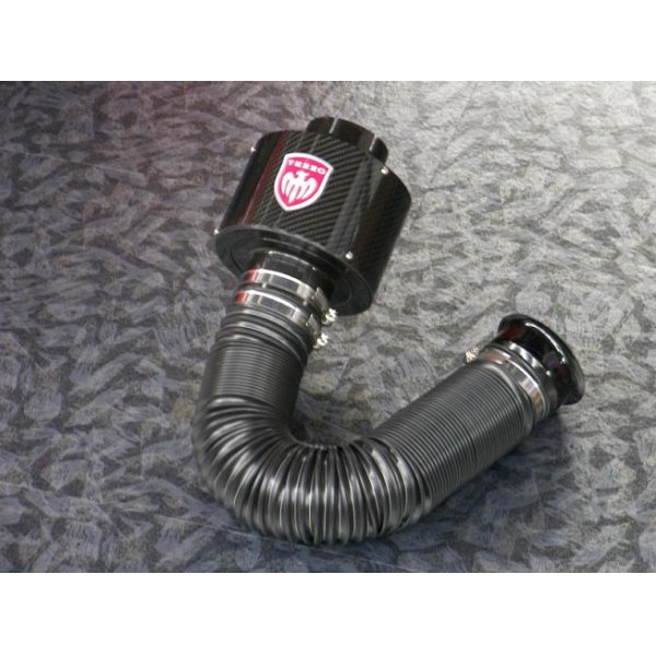 Photo2: TEZZO carbon air intake system Ver.2 red carbon for MiTo  (2)