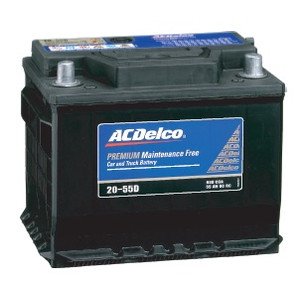 Photo: AC Delco automotive battery for Alfa Romeo 147/156 2.5／3.2 V6