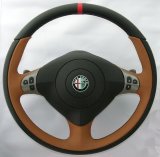 Photo: Vallelunga by TEZZO Steering wheel made from real leather 【Nardò】