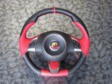 Photo: Vallenlunga by TEZZO Steering wheel series made from real leather for Abarth