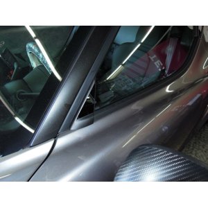 Photo: Low cost luxurious direction!! Alfa Romeo 4c stainless pillar kit by TEZZO