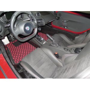 Photo: 【Sail】【Left hand drive use】New TEZZO Style floor mat for Alfa 4c
