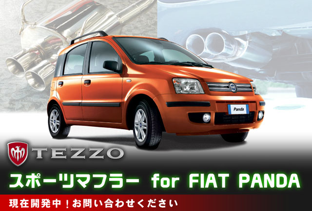 Photo1: 【developing】TEZZO sports muffer for FIAT PANDA (1)