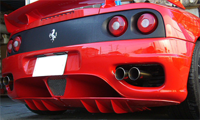 Photo1: TEZZO rear diffuser for Ferrari 360modena (1)