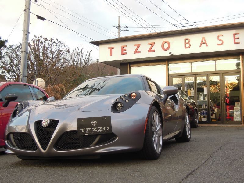 Photo1: develeping TEZZO stainless pillar kits for Alfa Romeo 4C (1)